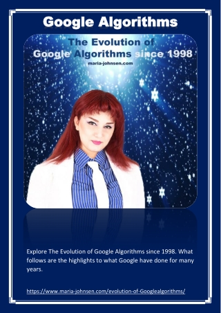 Google Algorithms