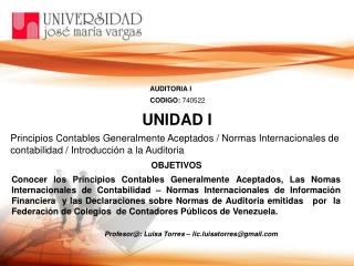 UNIDAD I