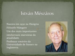 István Mészáros