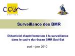 Surveillance des BMR