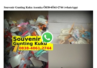 Souvenir Gunting Kuku Asemka Ô838 4Ô61 2744[wa]