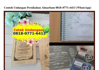 Contoh Undangan Pernikahan Almarhum Ö8I8_Ö77I_64I3[wa]