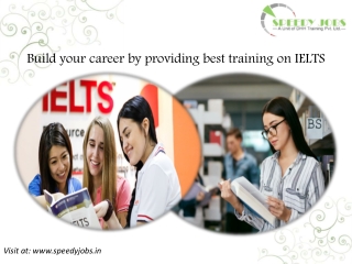 PTE Trainer Jobs in Chandigarh