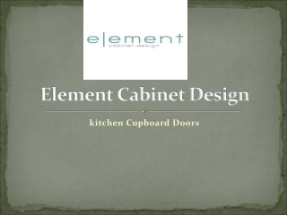 Contemporary Kitchen Cabinets