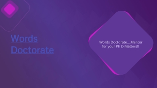 WordsDoctorate