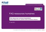 FAQ ressources humaines