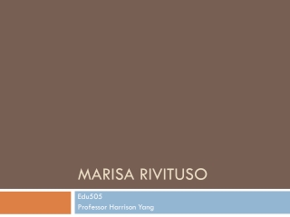 Marisa Rivituso