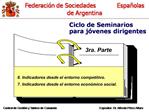 Ciclo de Seminarios para j venes dirigentes