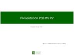 Pr sentation POEMS V2
