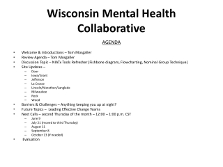 Wisconsin Mental Health Collaborative