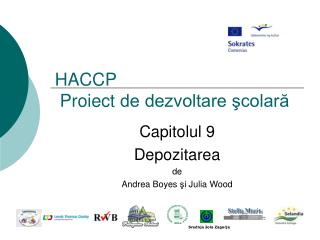 HACCP Pro i ect de dezvoltare şcolară