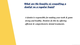 Dentist Porterville CA