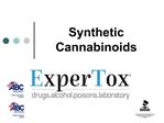 Synthetic Cannabinoids