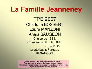 La Famille Jeanneney