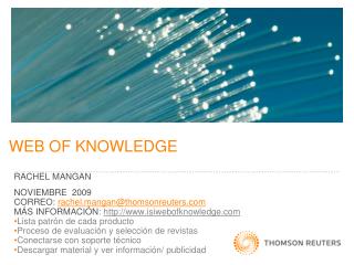 WEB OF KNOWLEDGE