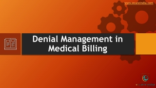 Denial Management In Medical Billing