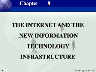 THE INTERNET AND THE NEW INFORMATION TECHNOLOGY INFRASTRUCTURE