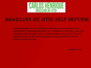 Chbjjteam.com - Brazilian Jiu Jitsu Self Defense