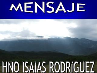 MENSAJE