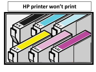 HP printer won’t print