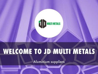 Information Presentation Of JD Multi Metals
