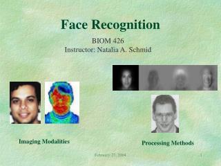 Face Recognition