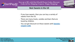 Swizzels Coupon Code and Discount Codes for Jan 2020