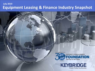 Equipment Leasing &amp; Finance Industry Snapshot