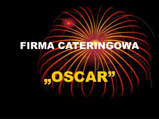 FIRMA CATERINGOWA