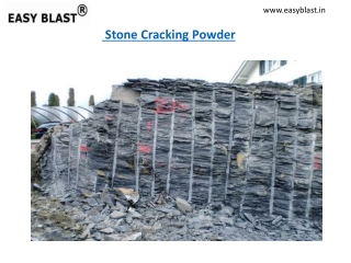 Stone Cracking Powder