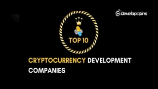 Top 10 Cryptocurrency Development Companies