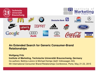 An Extended Search for Generic Consumer-Brand Relationships