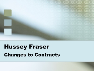 Hussey Fraser