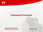 Cobranza Preventiva
