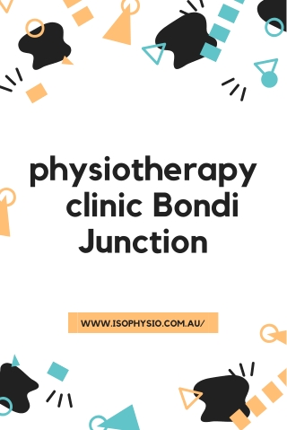 Physiotherapy for back pain