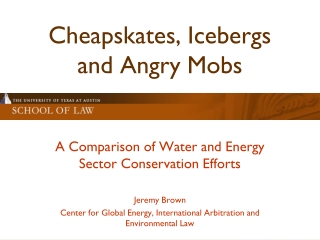 Cheapskates, Icebergs  and Angry Mobs
