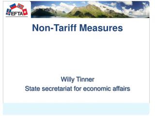 Non-Tariff Measures