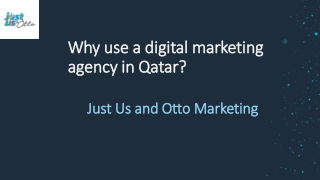 Marketing Agency in Qatar