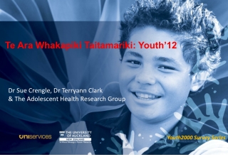 Te Ara Whakapiki Taitamariki: Youth’12