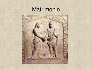 Matrimonio