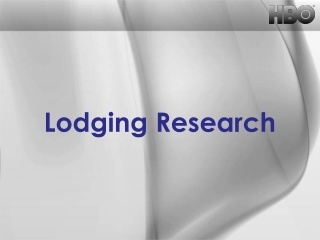 Lodging Research