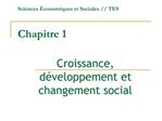 Sciences conomiques et Sociales