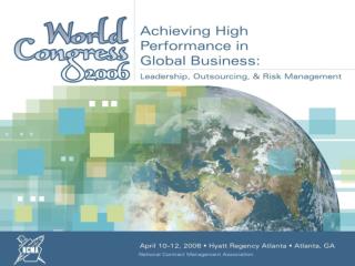 David P. Gragan, Director, CGI Spend Management Solutions Date: Wednesday, April 12, 2006 Time: 1:20 p.m.