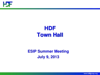 HDF Town Hall