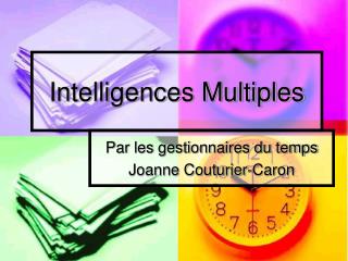 Intelligences Multiples