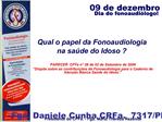 Qual o papel da Fonoaudiologia na sa de do Idoso