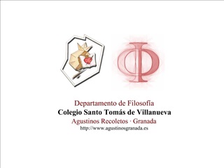 Departamento de Filosof a Colegio Santo Tom s de Villanueva Agustinos Recoletos Granada agustinosgranada.es