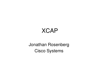 XCAP