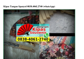 Kipas Tangan Spanyol 0838–4061–2740[wa]