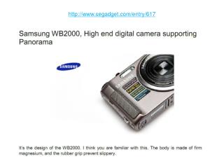 Samsung WB2000